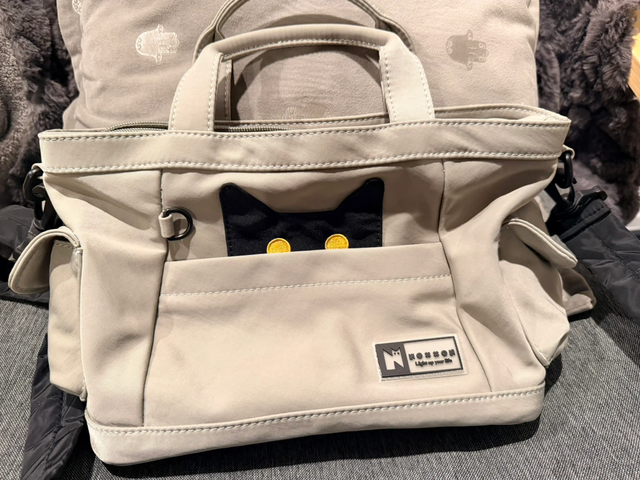 Noxxon Cat Design Tote Bag with Coin Purse - photo 4
