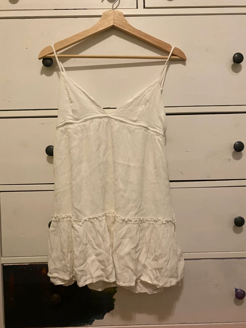Garage White Mini Dress