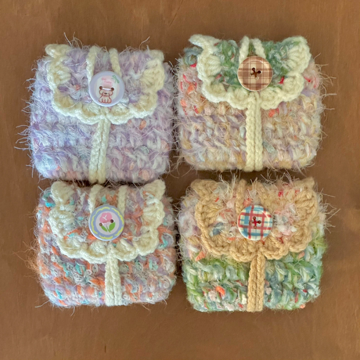 Moving sale- must go Cute crochet wallets