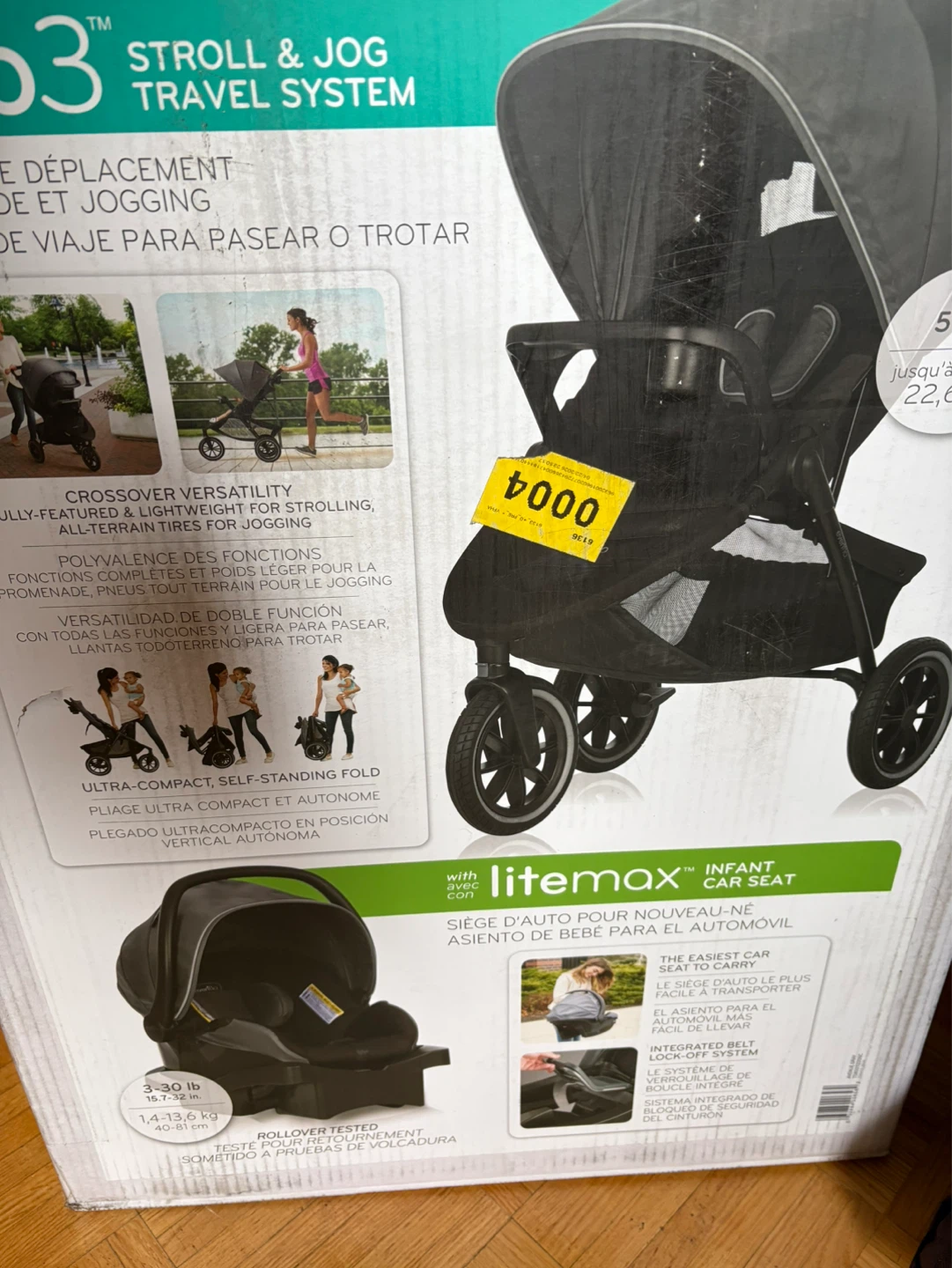 Stroller with car seat