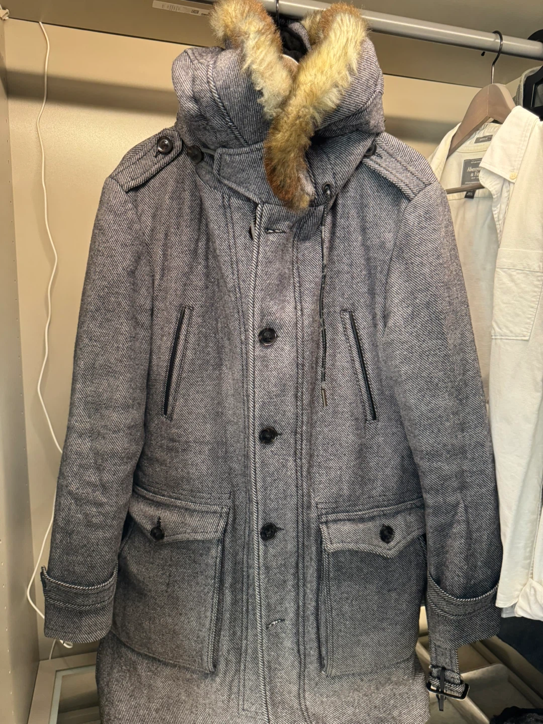 Zara Men's Winter Parka Jacket