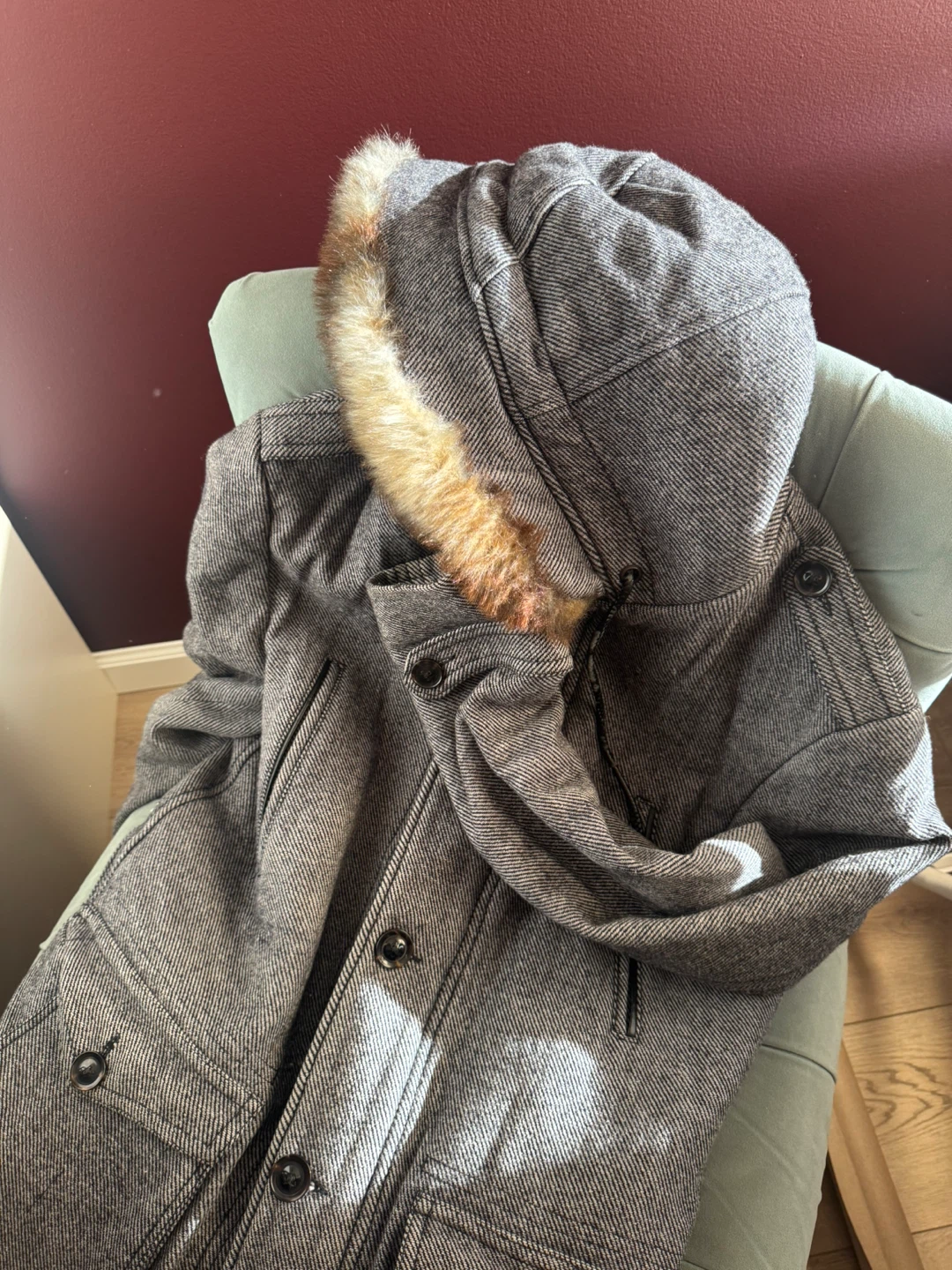Zara Men's Winter Parka Jacket - photo 2