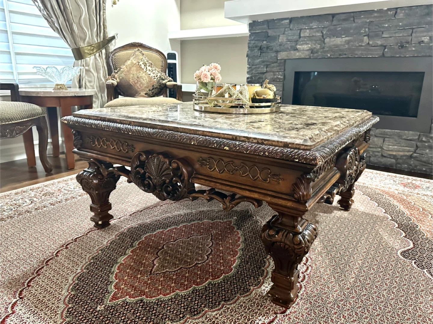 Ornate Coffee Table