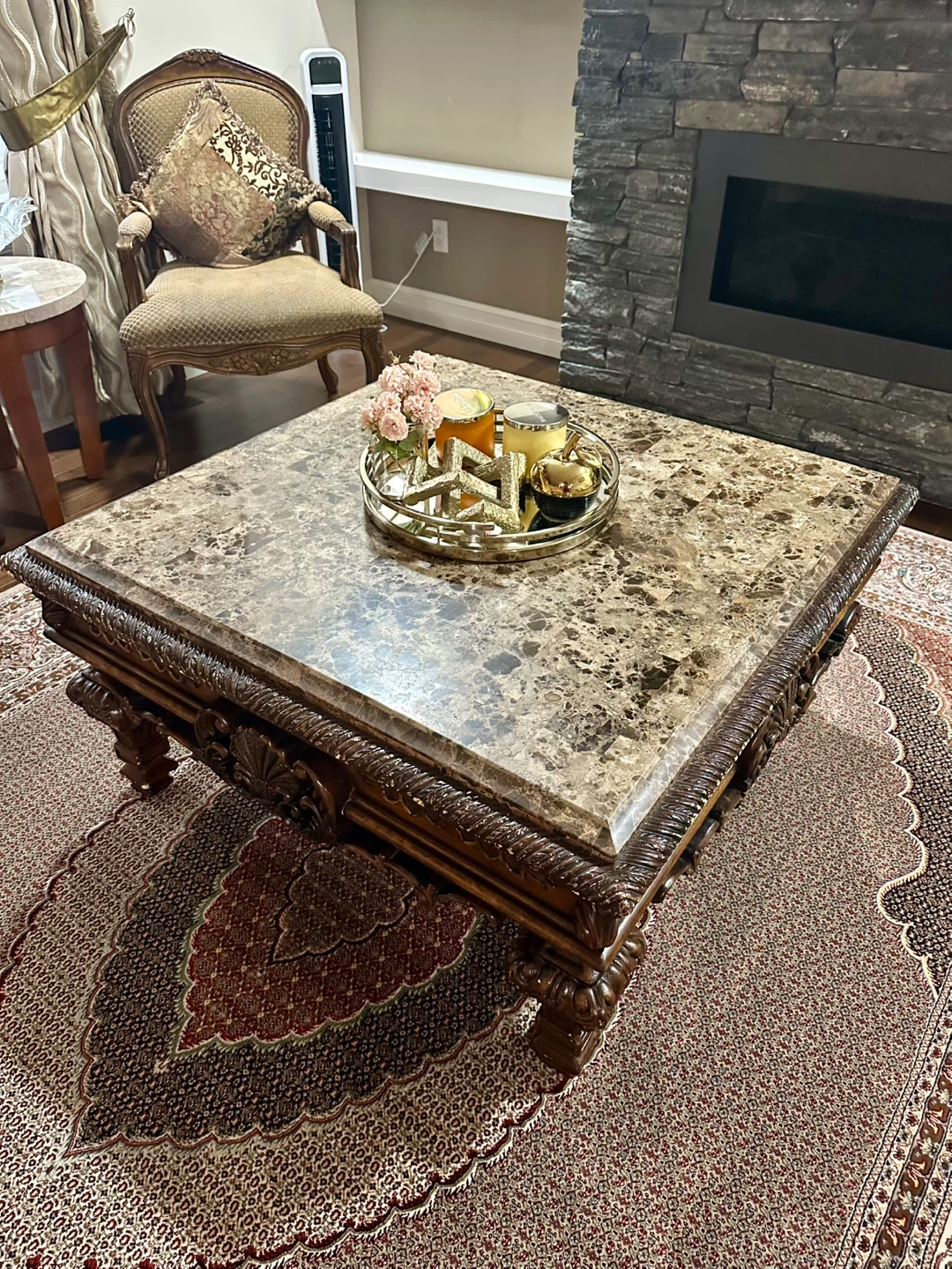 Ornate Coffee Table - photo 2
