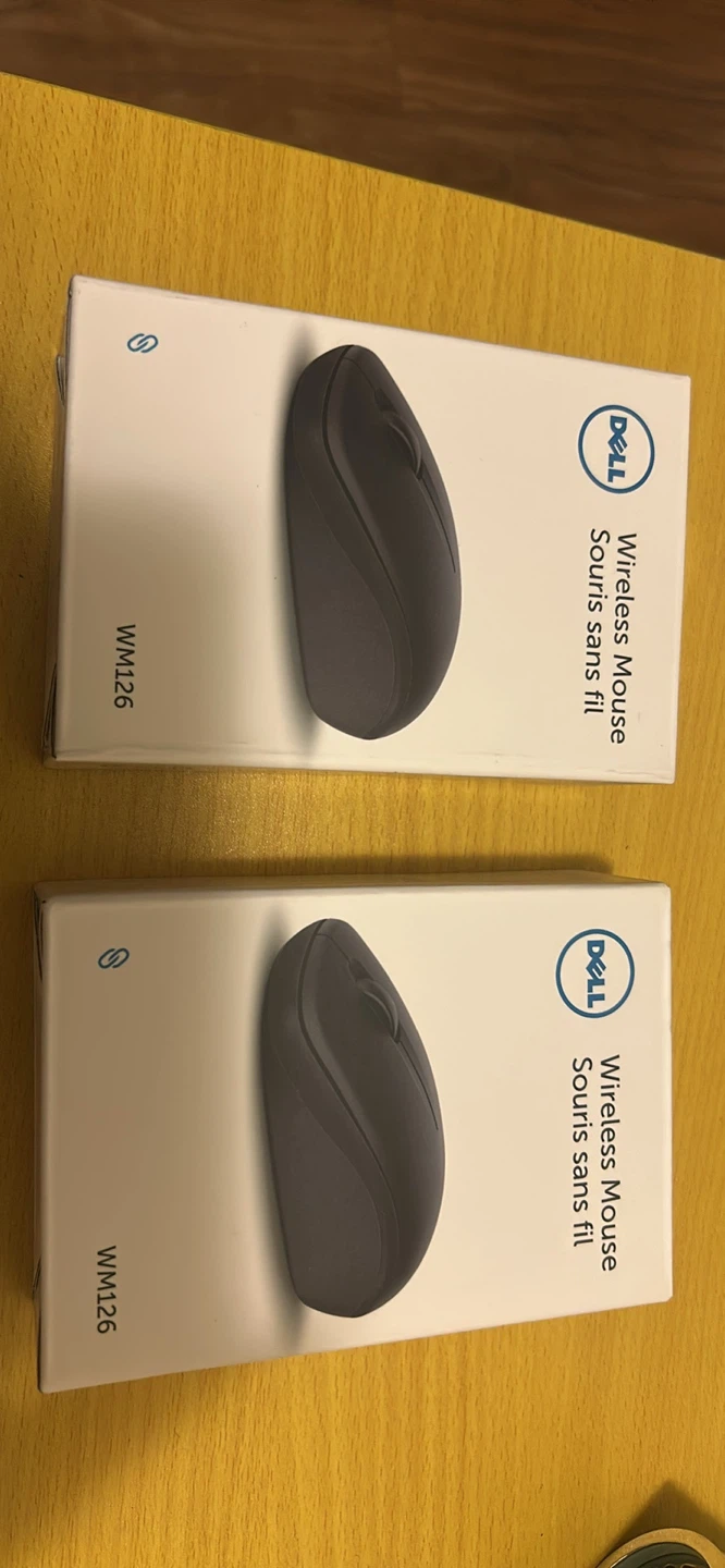 Dell WM126 Wireless Mouse - Black $25 for two