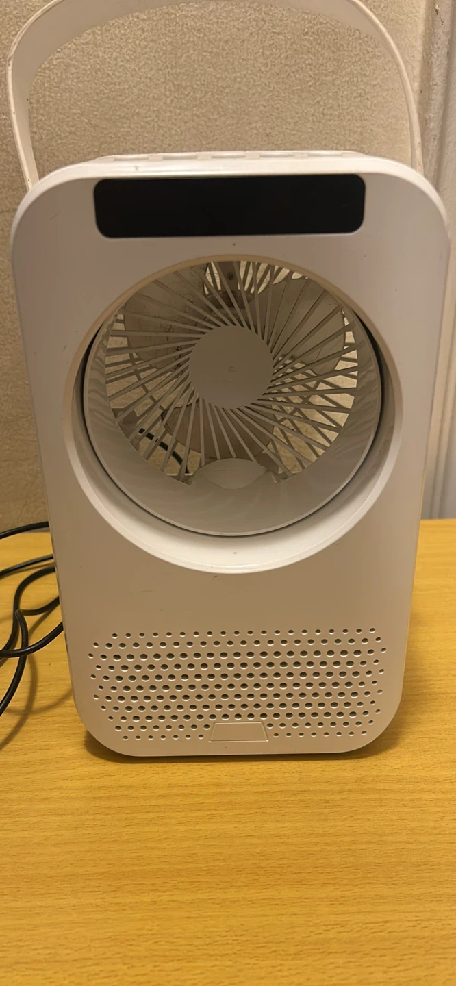 White Portable Fan Cooler