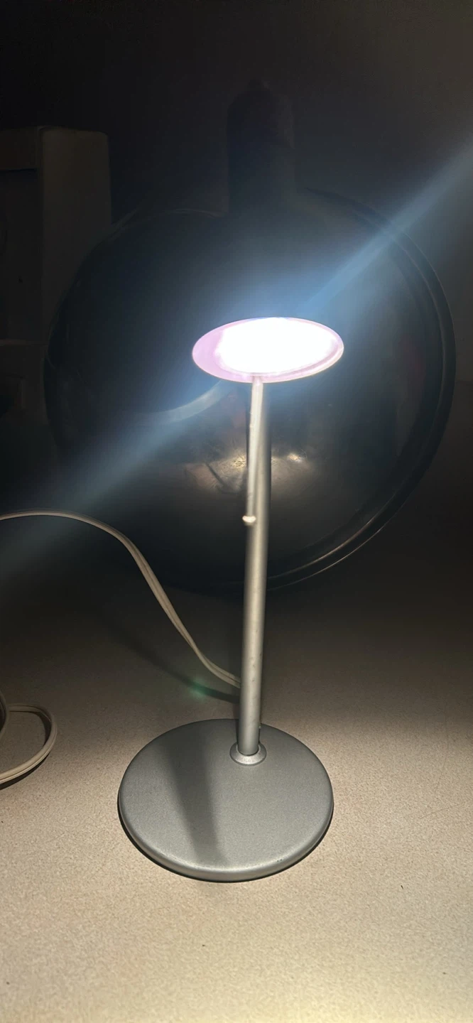 Silver Desk Lamp - photo 2