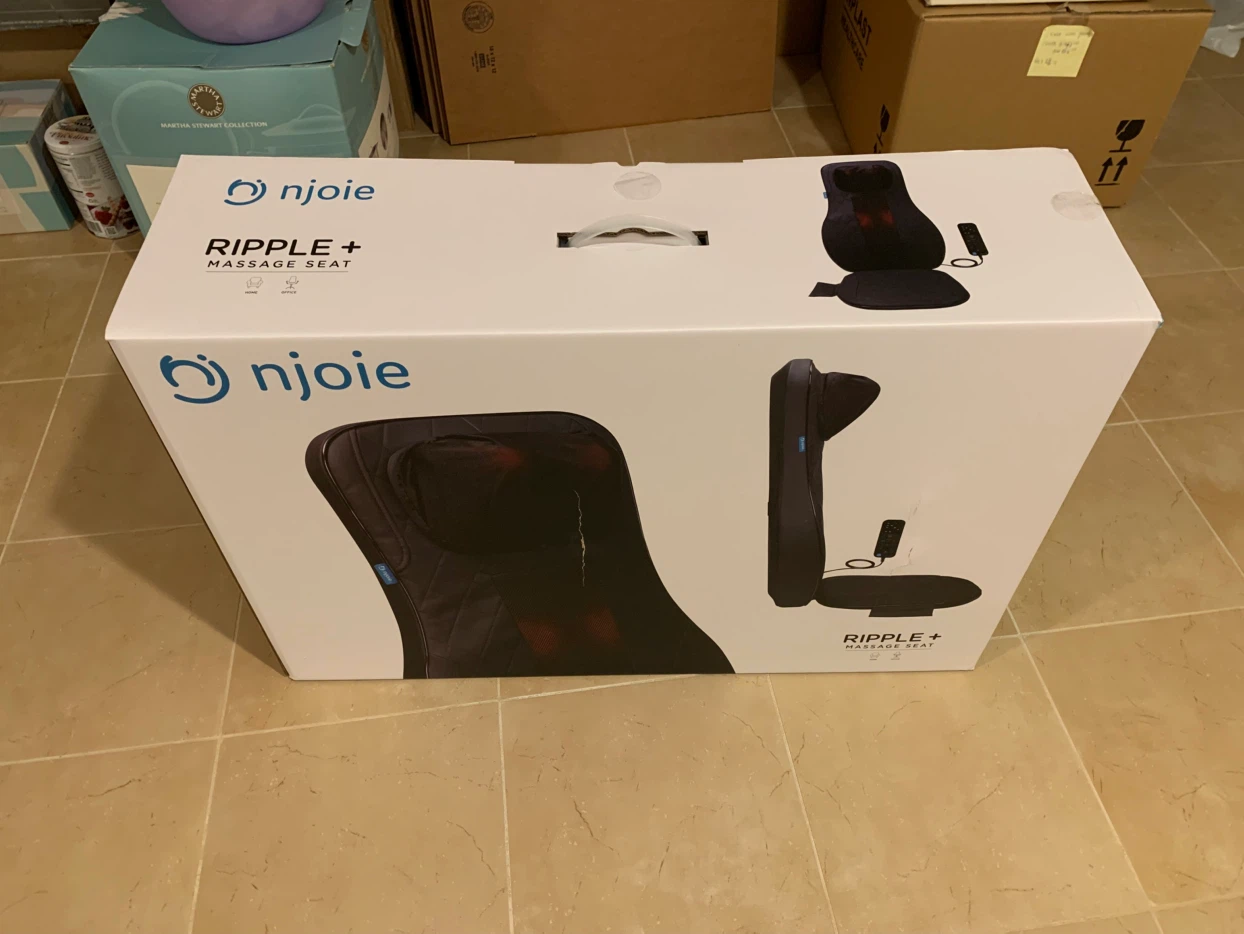 Ripple PLUS  Shiatsu Massage Seat with Neck Massager