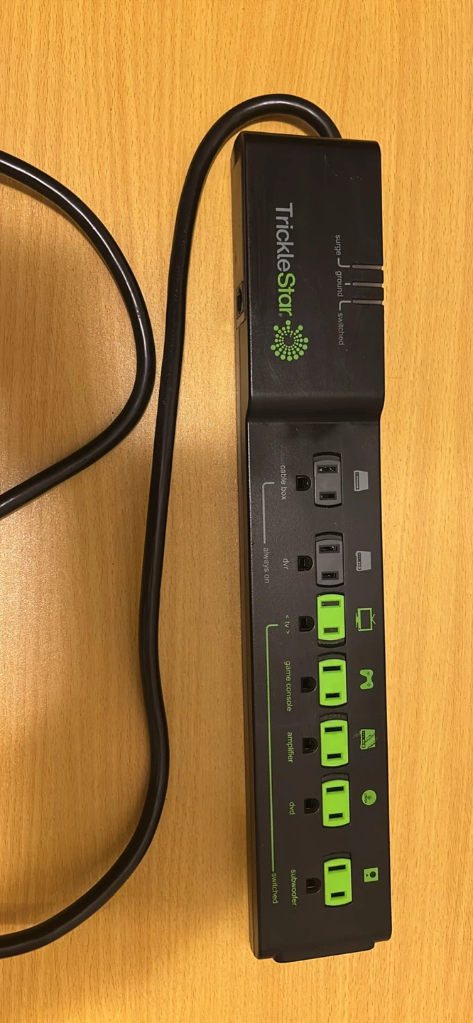 TrickleStar Surge Protector Power Strip - photo 2