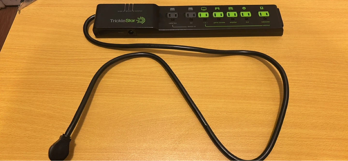 TrickleStar Surge Protector Power Strip