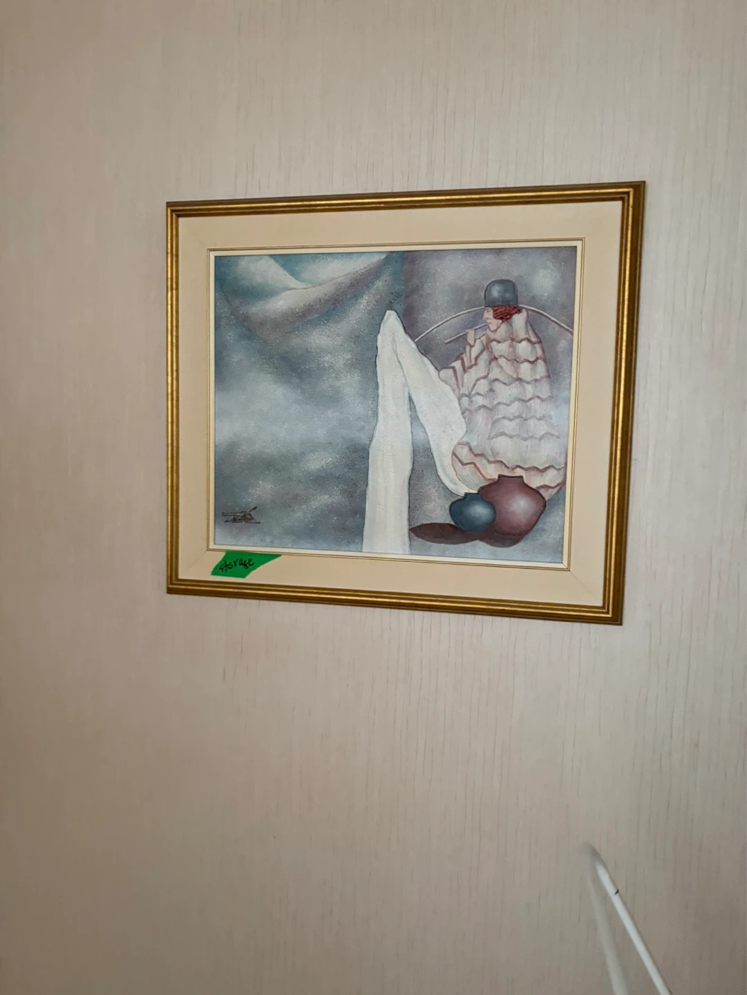 Vintage Framed Landscape Painting