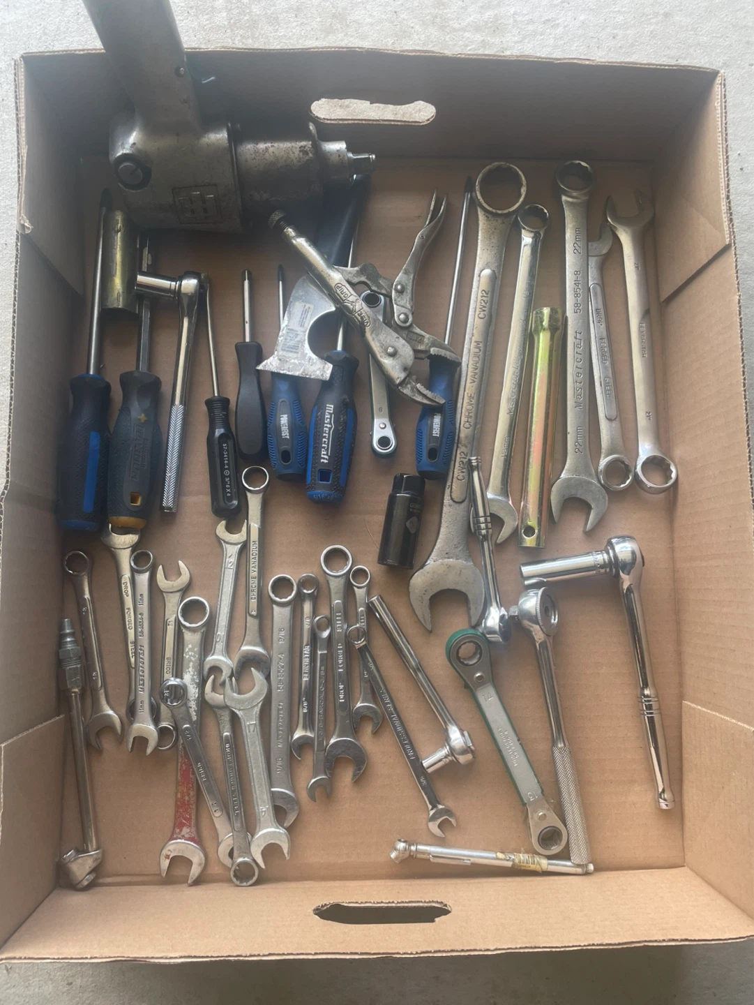 Assorted Mastercraft and Powerfist Tools