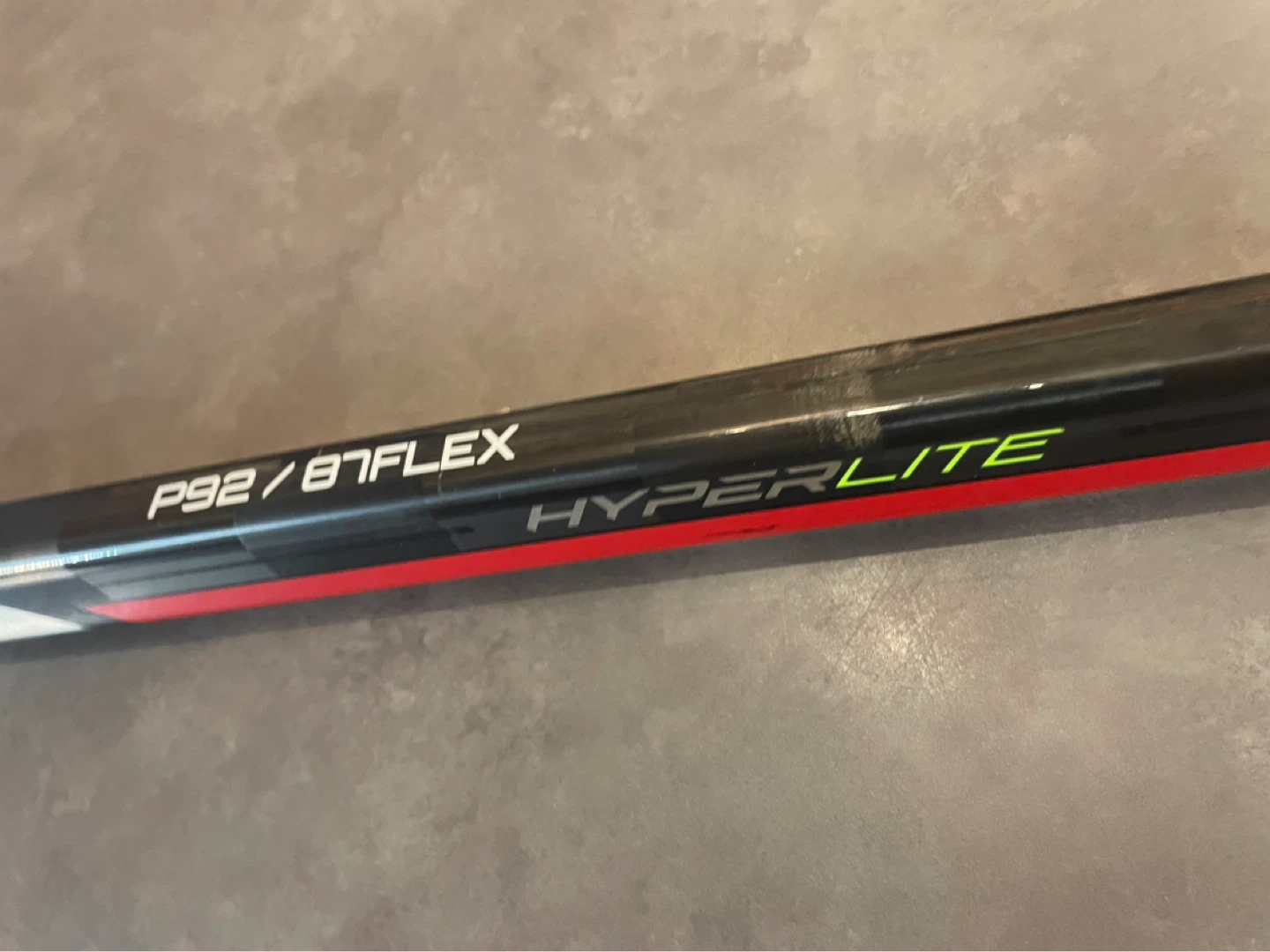Bauer Hyperlite Hockey Stick P92 87 Flex