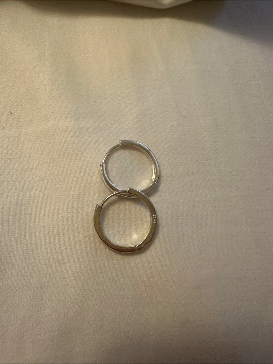 Silver Hoop Earrings