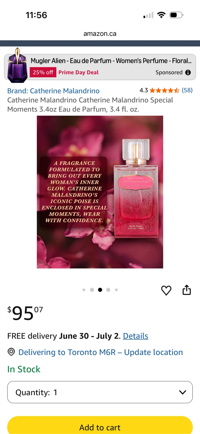 Catherine Malandrino Special Moments Eau De Parfum 100ml - photo 2