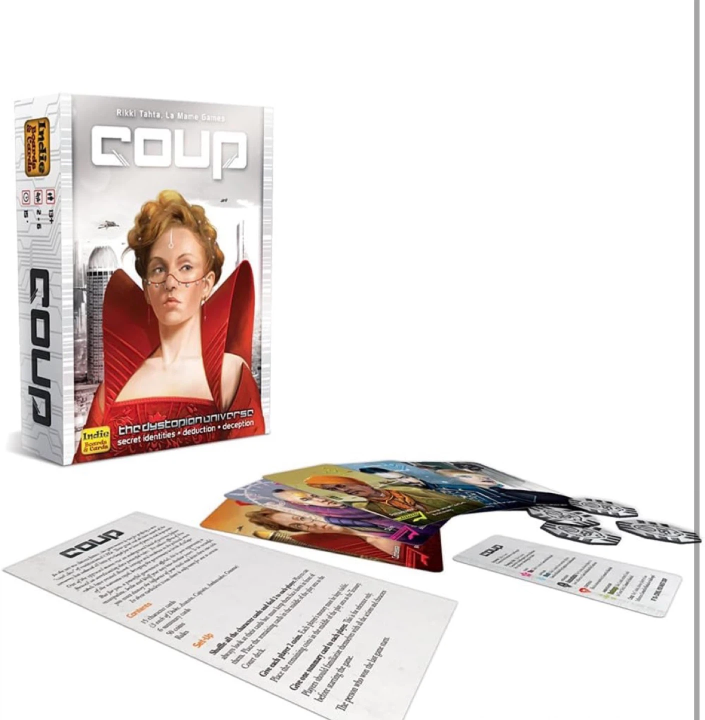 Coup Board Game - photo 2