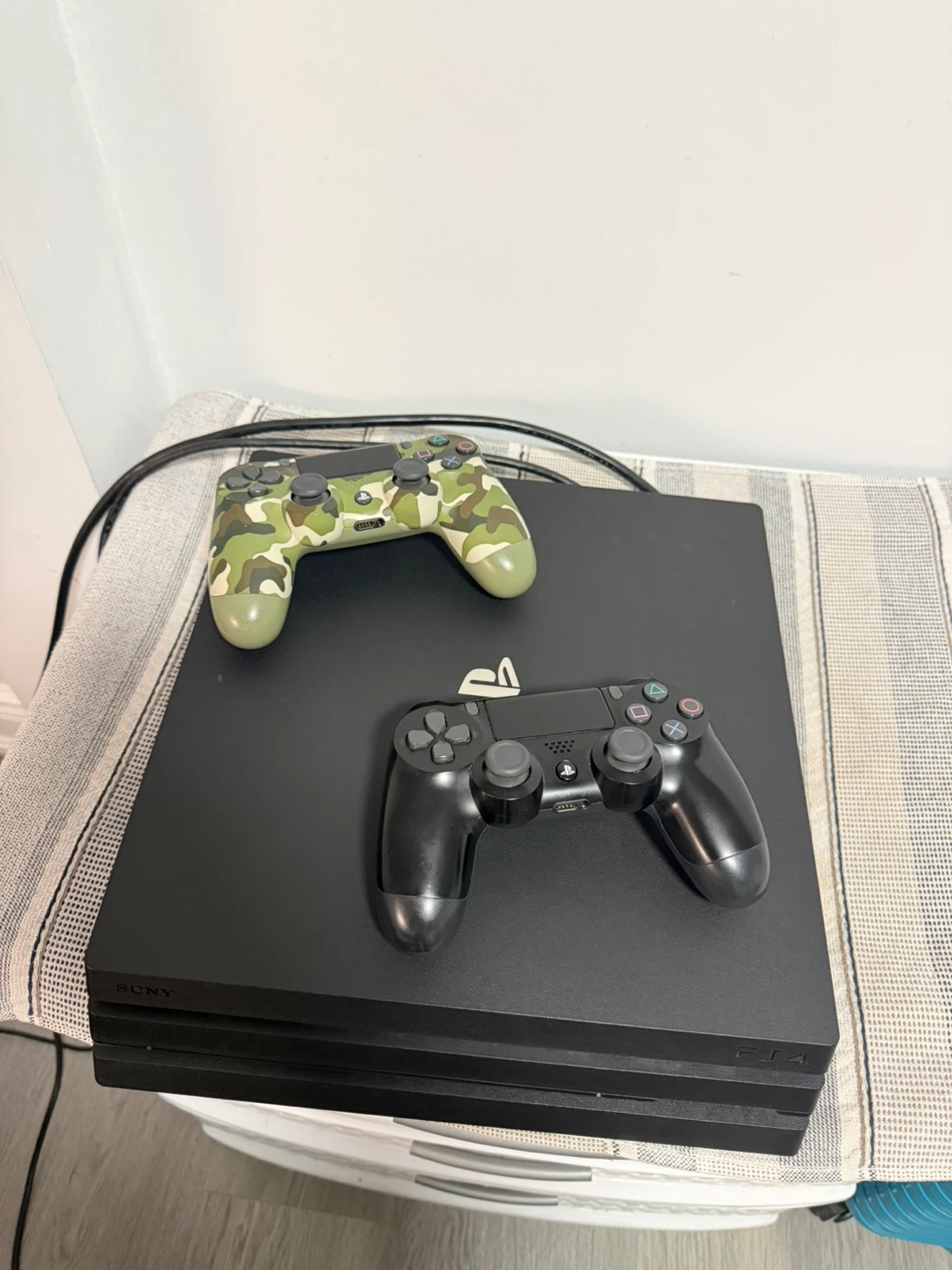 Sony PlayStation 4 Pro Console with 2 Controllers