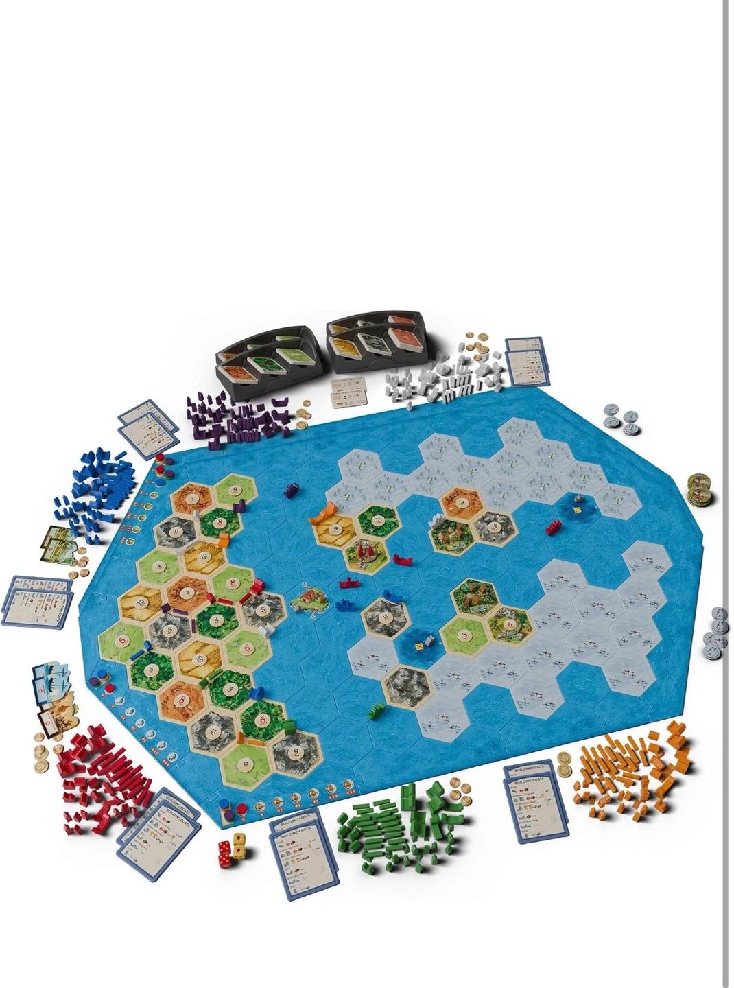 Catan: Explorers & Pirates 5-6 Player Expansion Board Game - photo 2