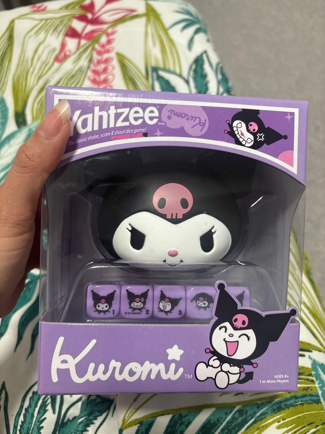 Yahtzee Kuromi Edition Dice Game