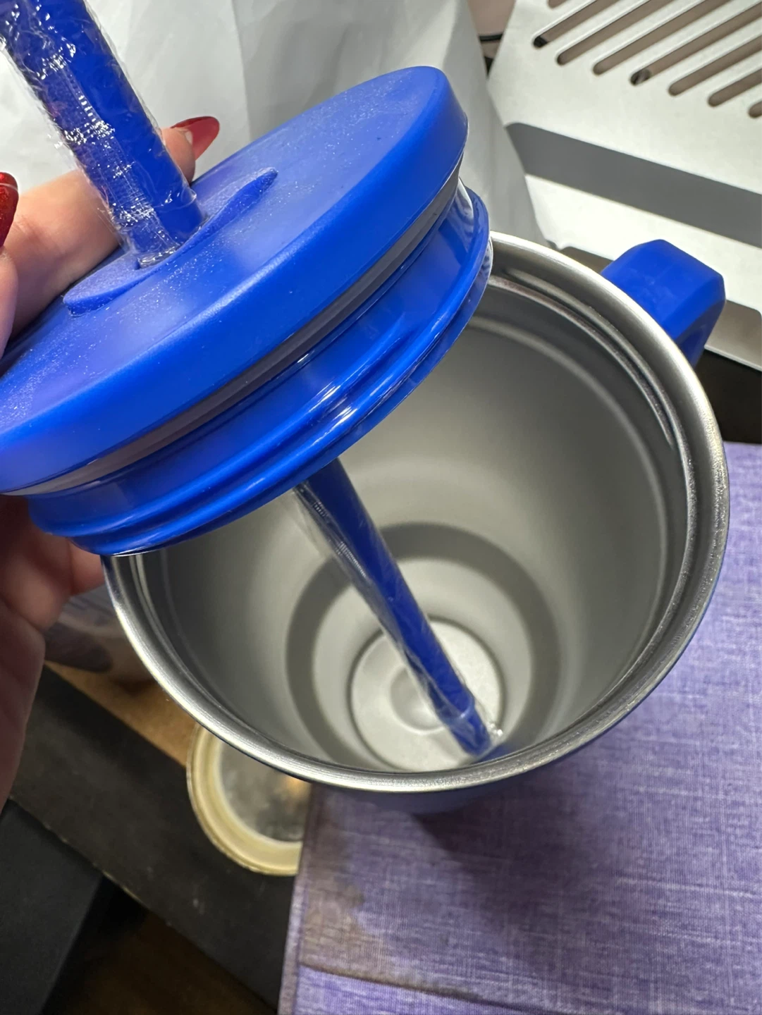 Blue Medieval Times Tumbler with Straw - photo 3