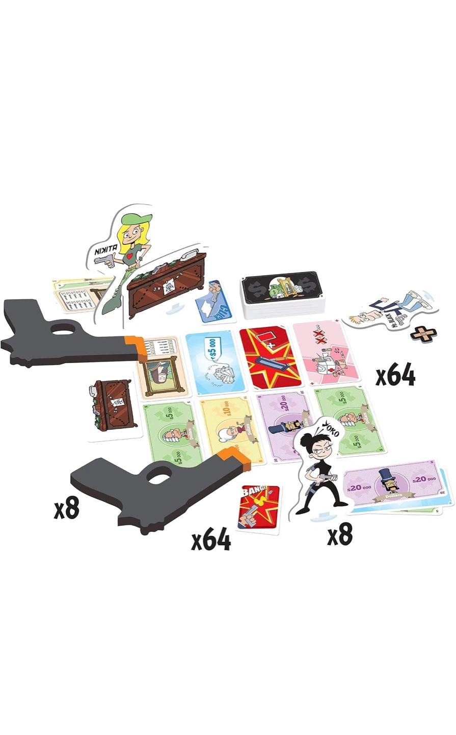Cash 'n Guns Second Edition Board Game - photo 3