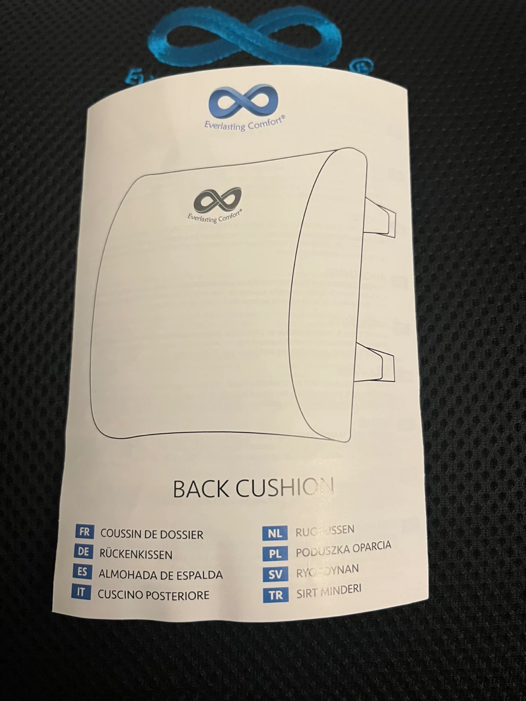 Everlasting Comfort Black Back Cushion - photo 5