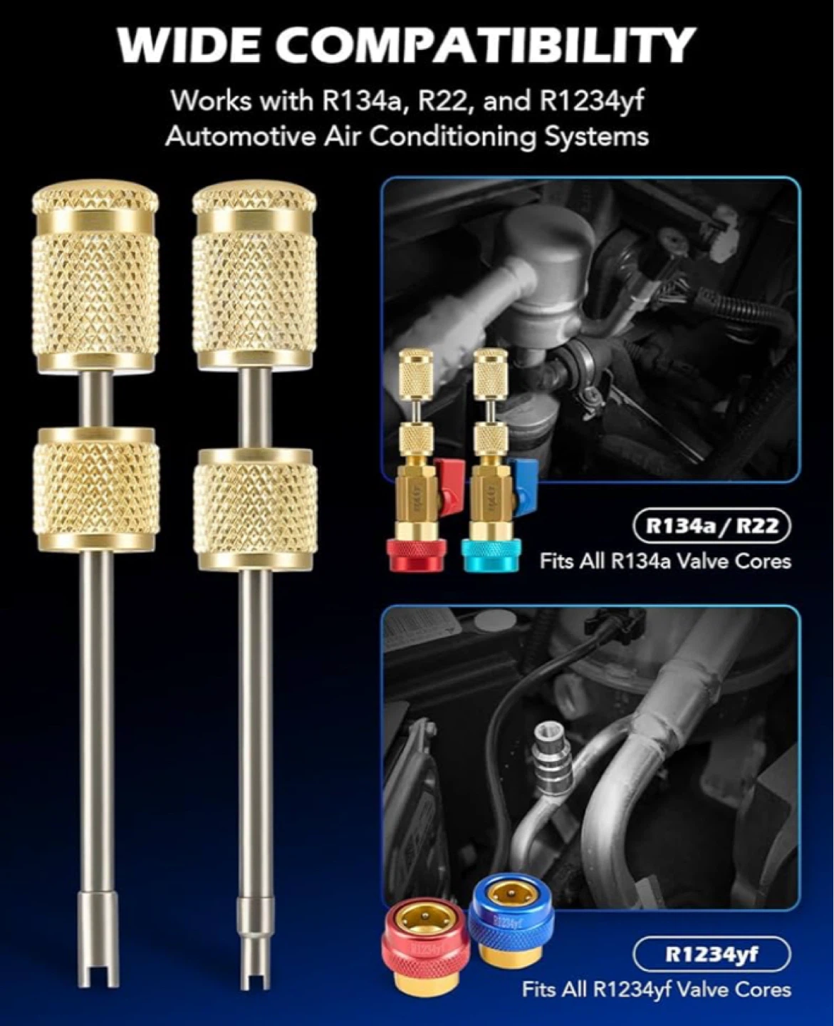 Orion Motor Tech AC Valve Core Removal Tool Kit - photo 3