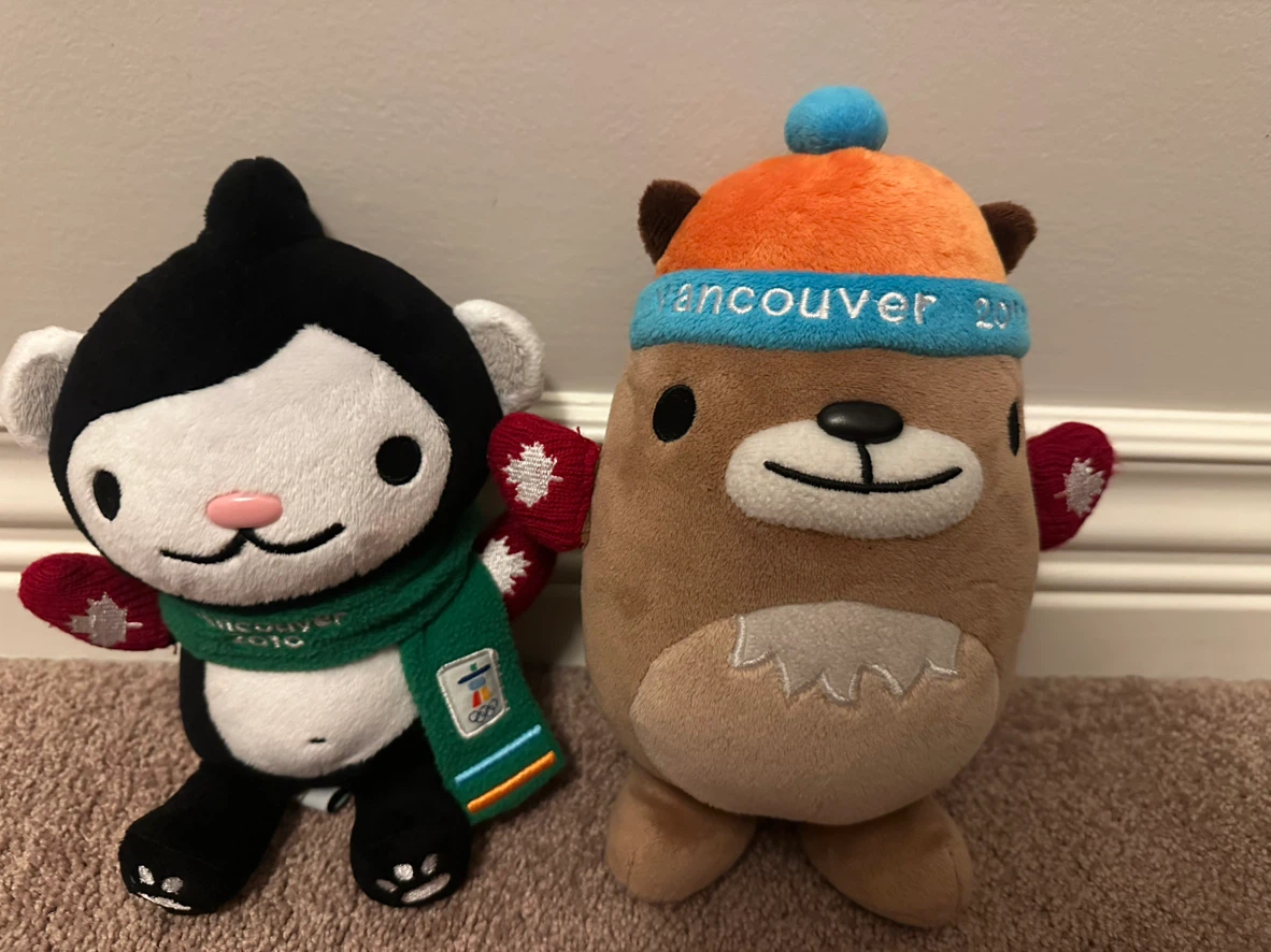 2010 Vancouver Olympics Plush Toys - Miga and Quatchi