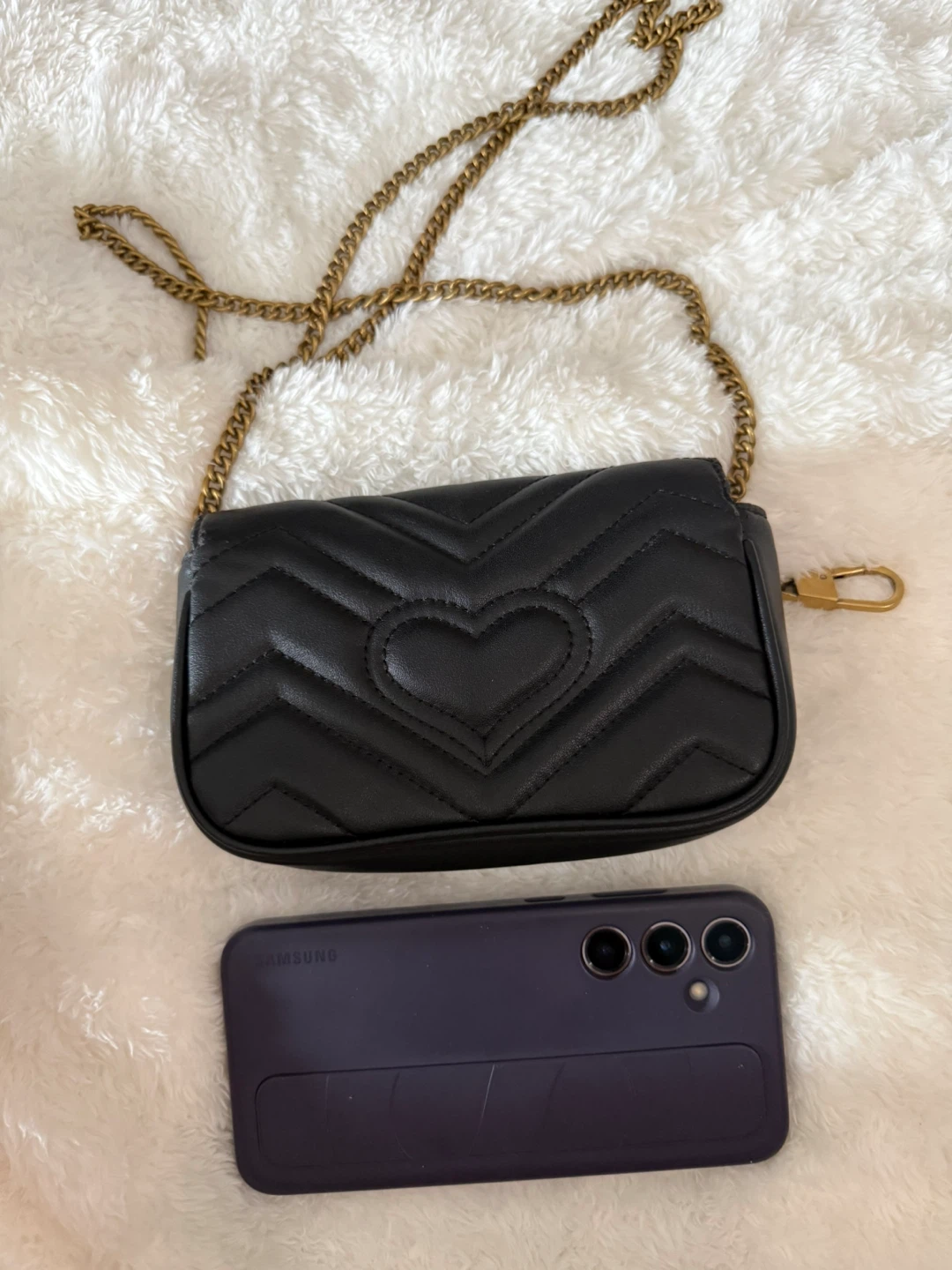 Gucci GG Marmont Super Mini Chain Bag – Black - photo 5