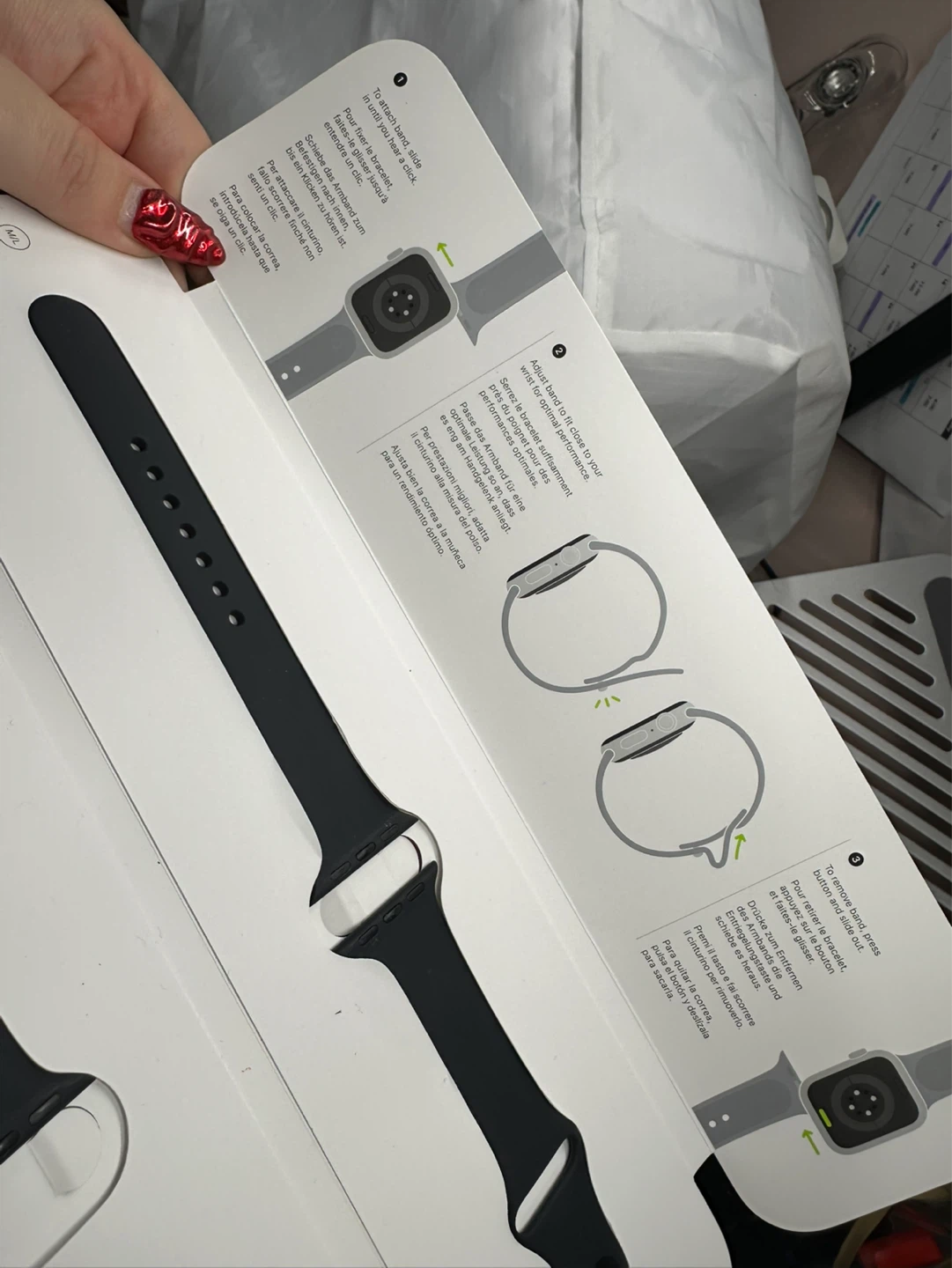 Apple Watch Black Sport Band 40mm - photo 2