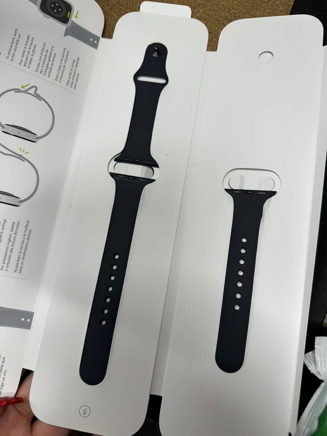 Apple Watch Black Sport Band 40mm