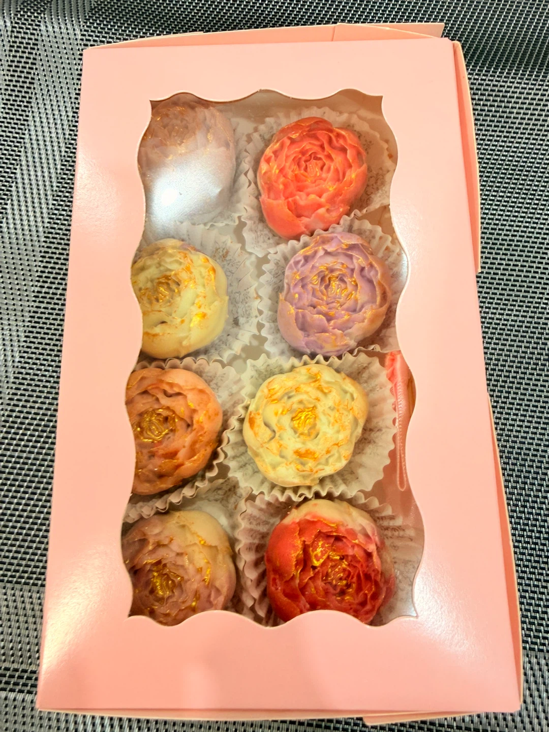 Handmade Assorted Chocolate Rose and cookies gift box - photo 4