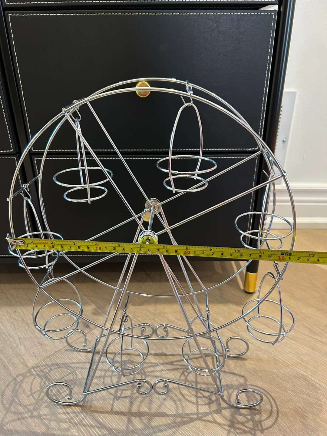 Chrome Ferris Wheel Dessert or Cupcake Stand - photo 3