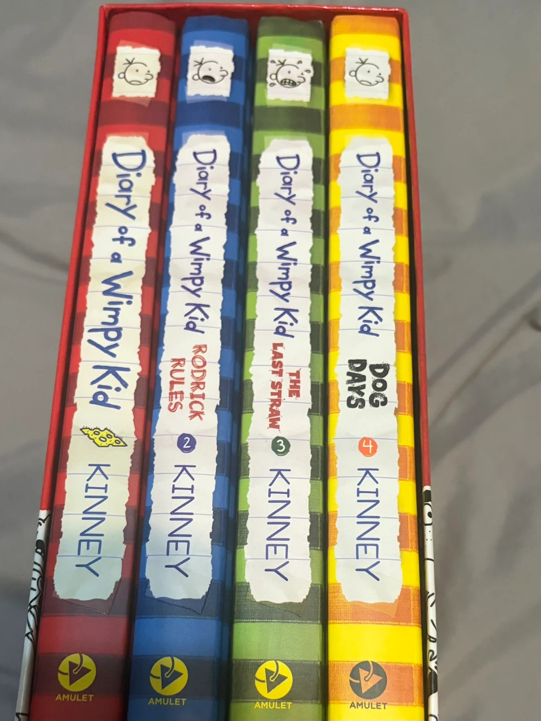 Diary of a Wimpy Kid Box of Books 1-4 by Jeff Kinney - photo 2