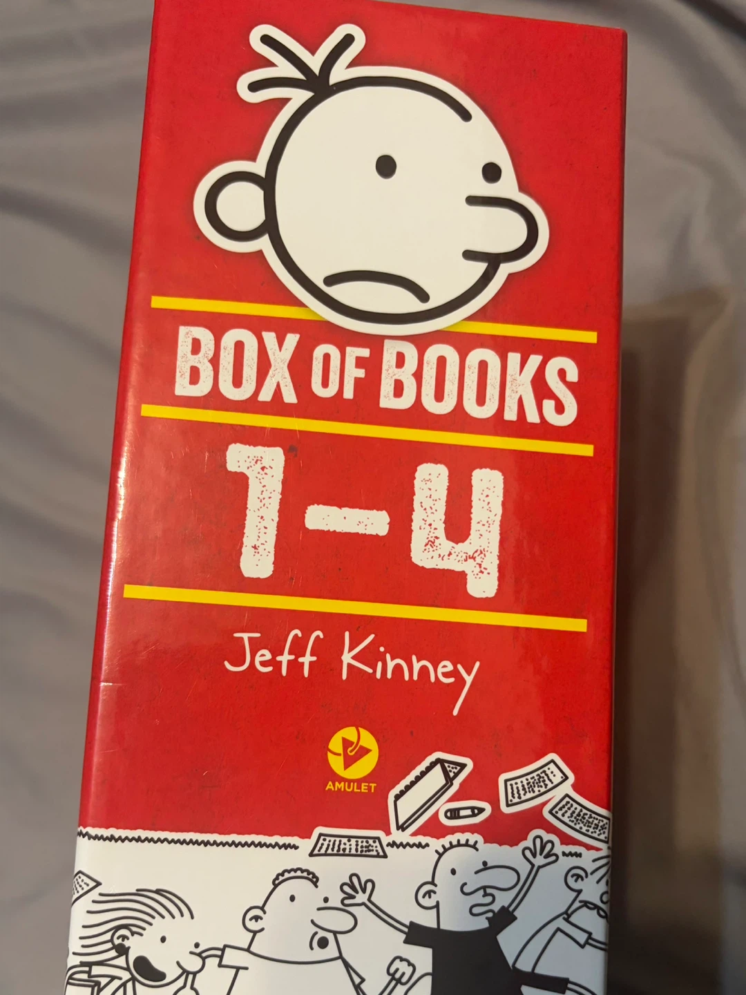 Diary of a Wimpy Kid Box of Books 1-4 by Jeff Kinney - photo 3
