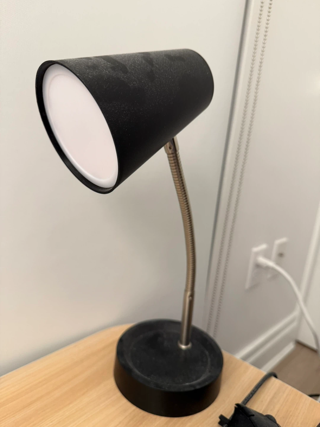 Black Gooseneck Desk Lamp