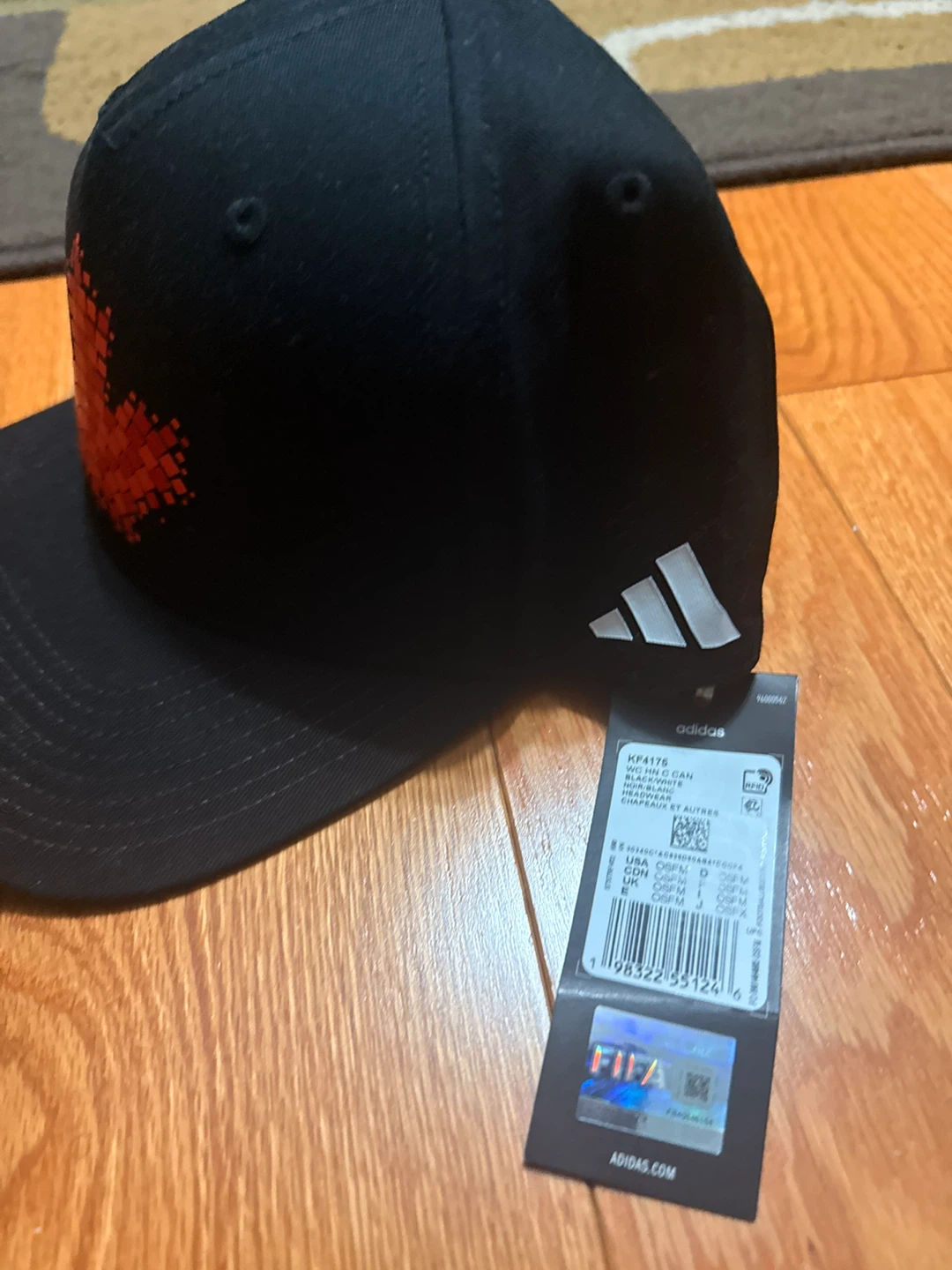 Adidas Canada World Cup 2026 Snapback Hat - photo 2