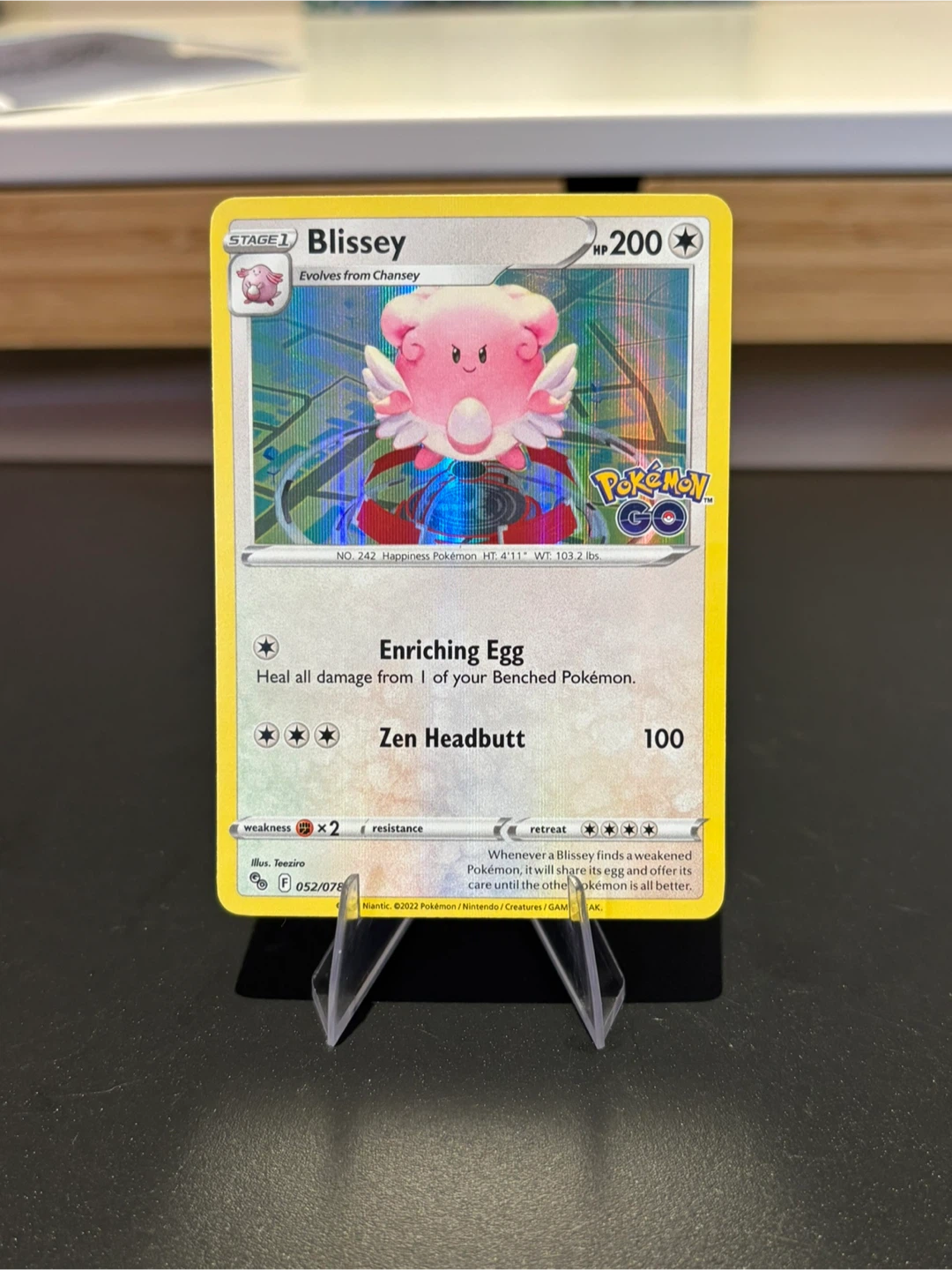 Blissey Pokémon Card - Holo - NM