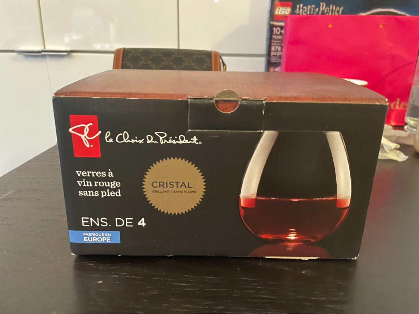 Red Wine Glasses - Set of 4