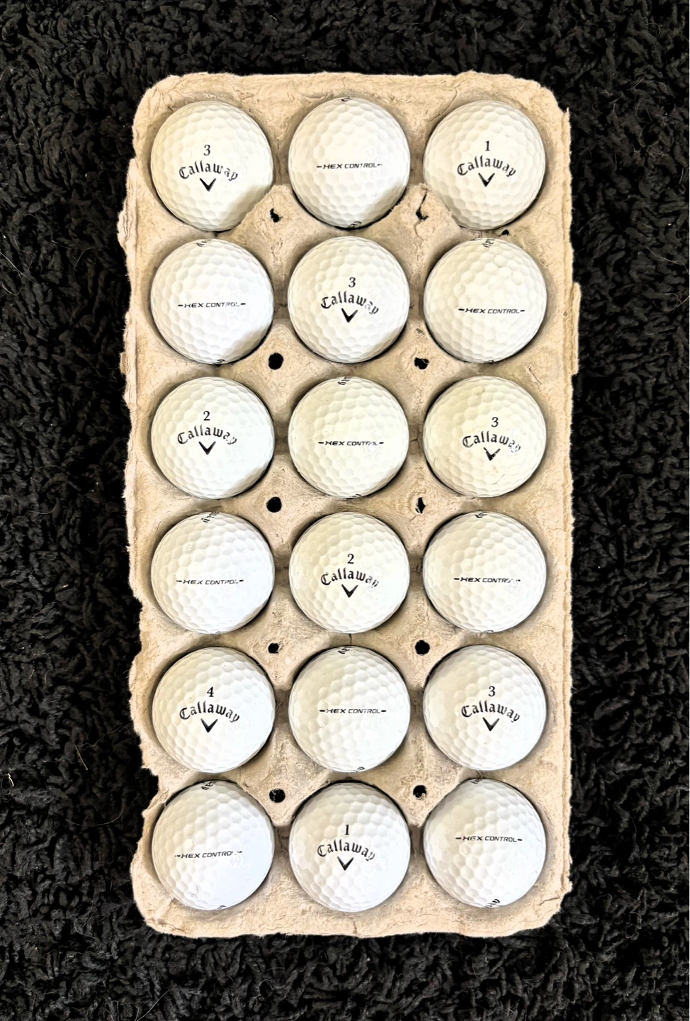 18 Callaway Hex Control Golf Balls - photo 2