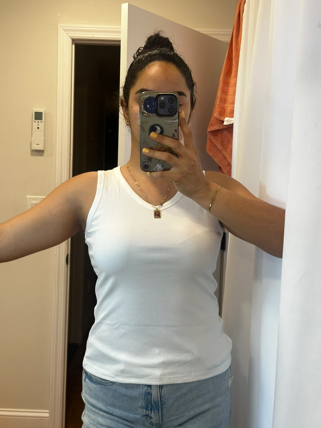 LLTTDiar Women's Ribbed V-Neck Tank Top - White - photo 3