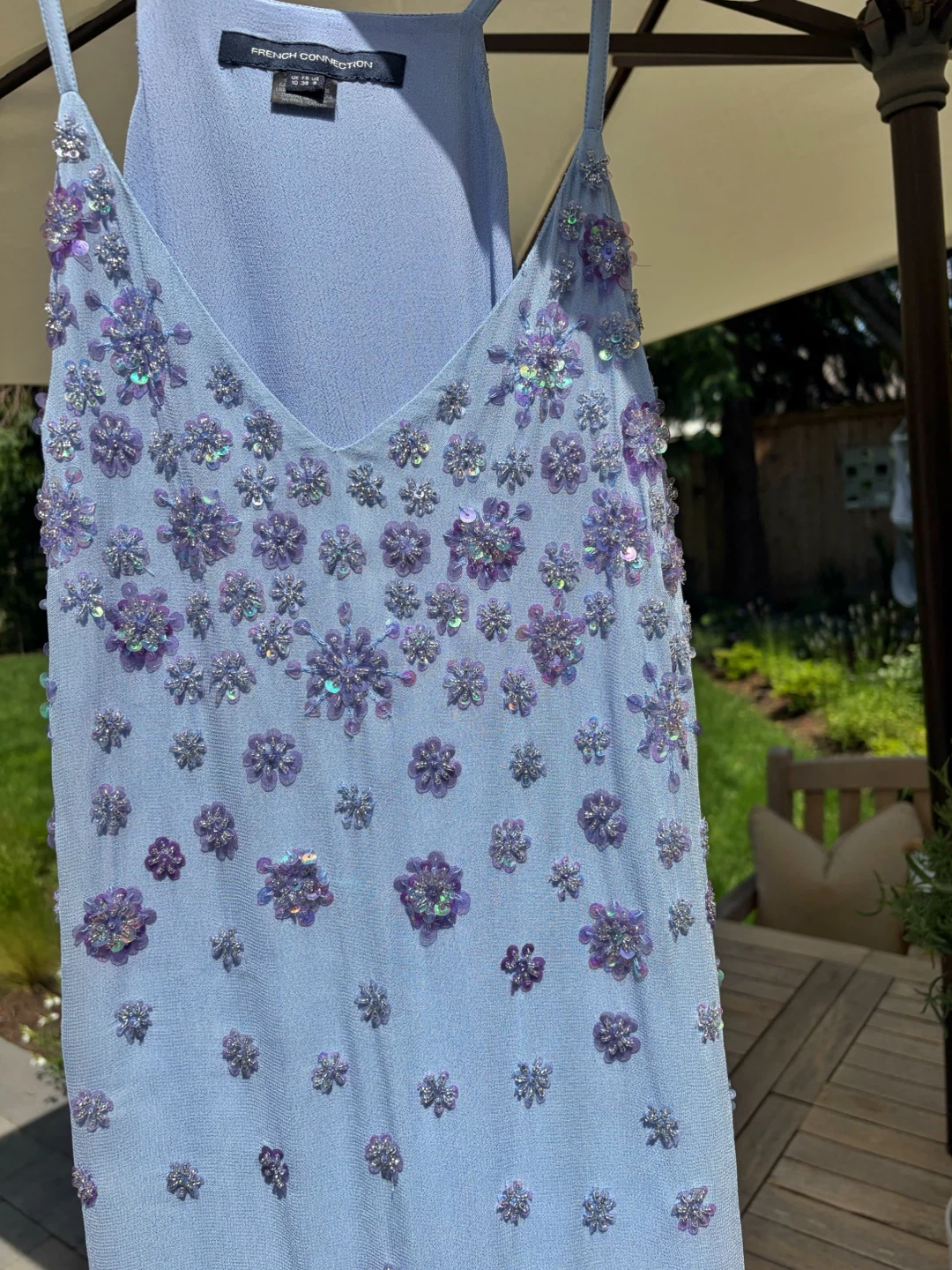French Connection embellished dress w/intricate beaded designs - photo 4