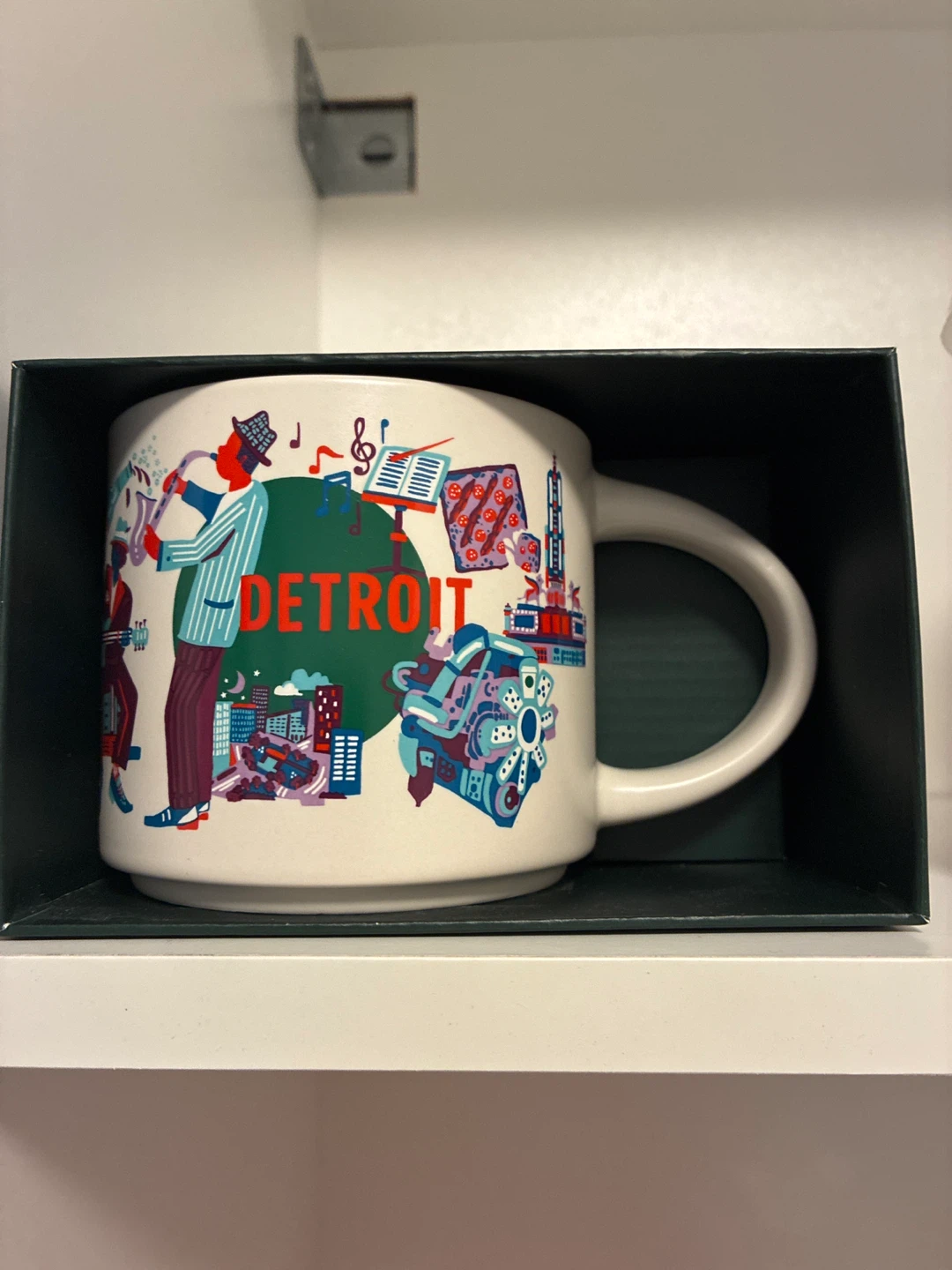Detroit Ceramic Mug(starbucks)
