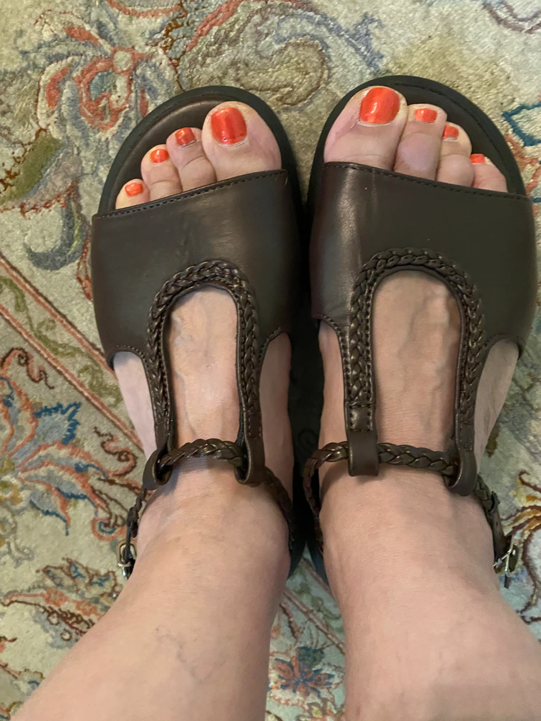 Brown Leather Sandals - photo 2