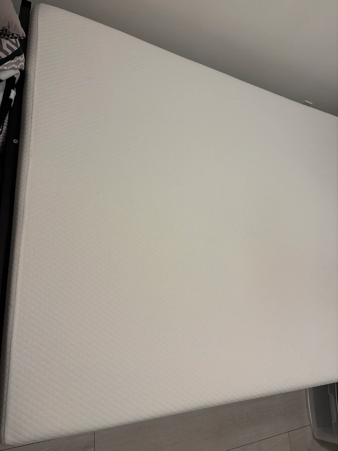 Industrial Style Metal Bed Frame and Mattress - photo 4
