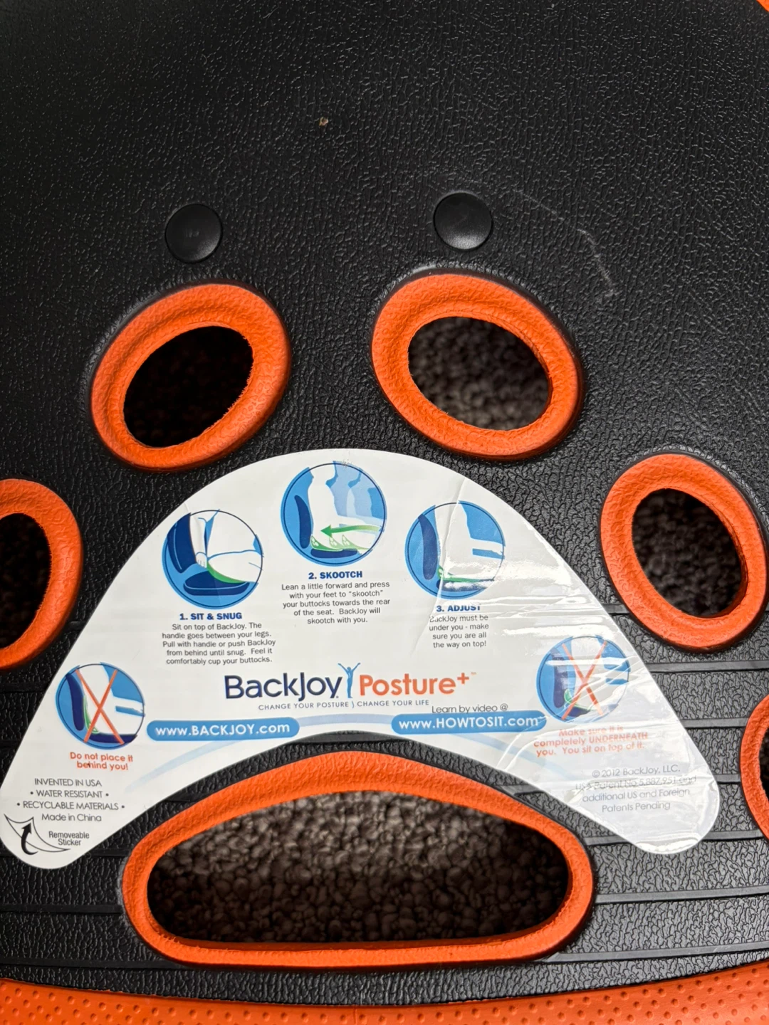 Backjoy Posture+ Lumbar Support Seat - photo 2