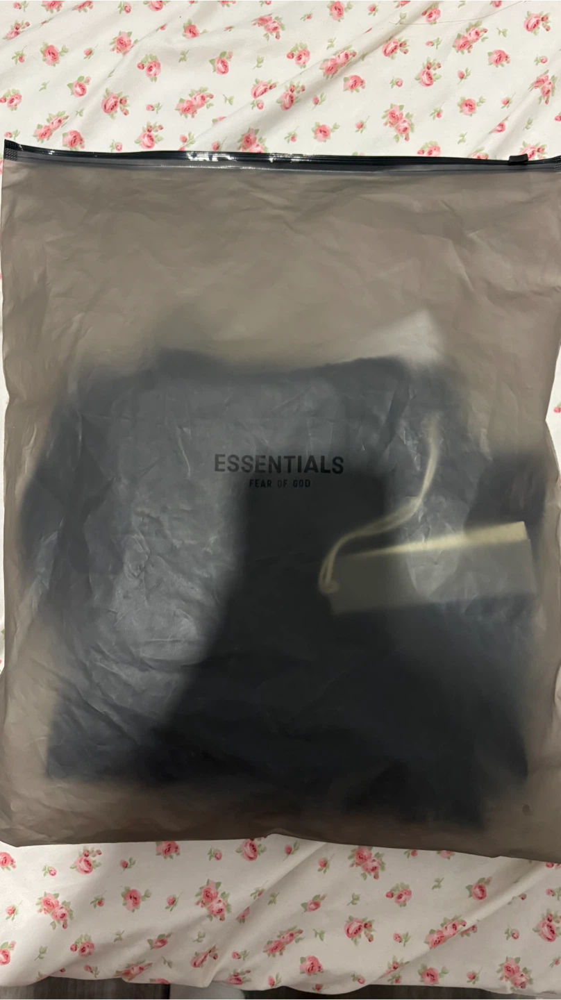 Black Fear of God Essentials Sweat Shorts