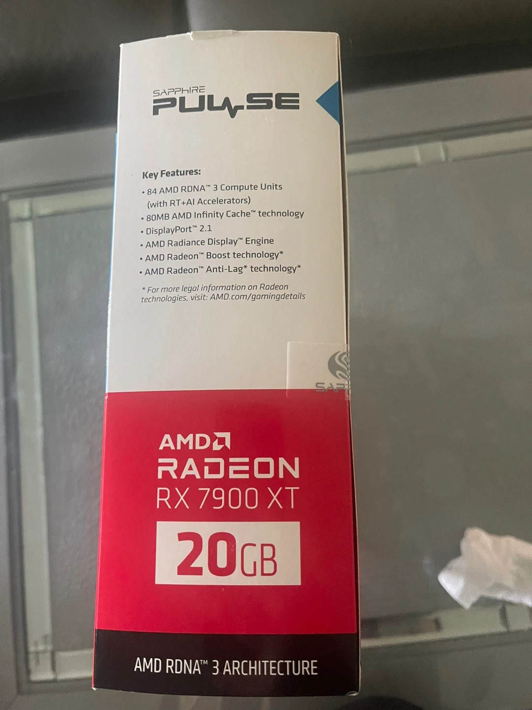 Sapphire Pulse AMD Radeon RX 7900 XT 20GB Graphics Card - photo 2