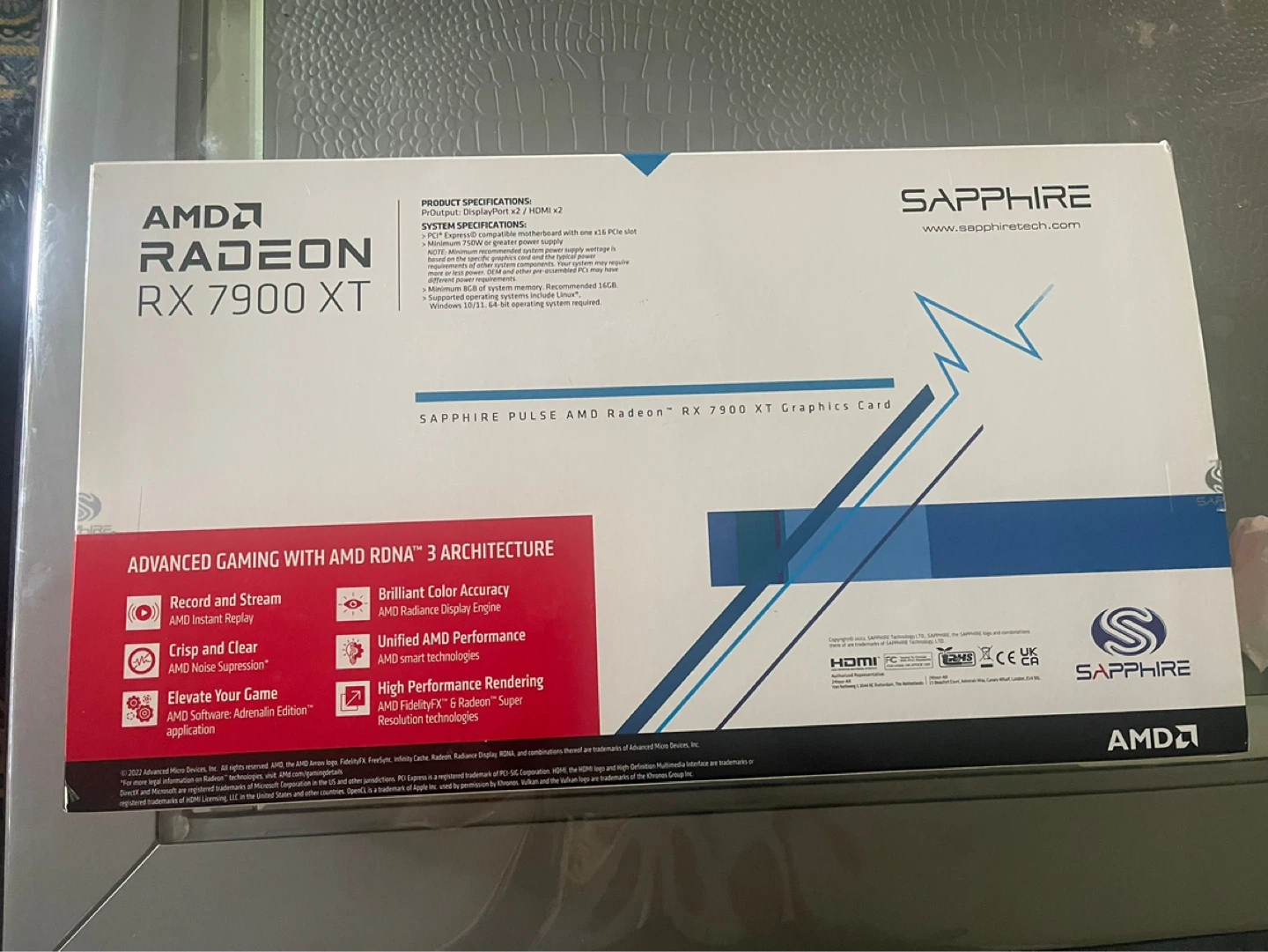 Sapphire Pulse AMD Radeon RX 7900 XT 20GB Graphics Card - photo 3