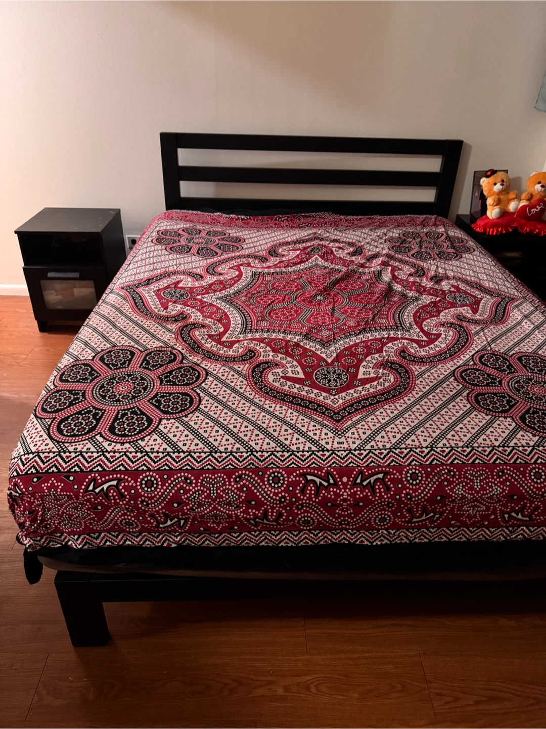 Queen Size Bed Frame with Headboard - photo 5